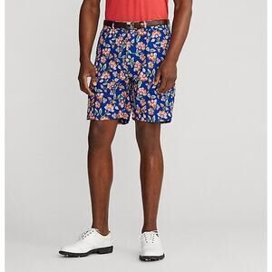 Ralph Lauren RLX Mens 30 Blue Floral Classic Fit Golf Shorts NEW!